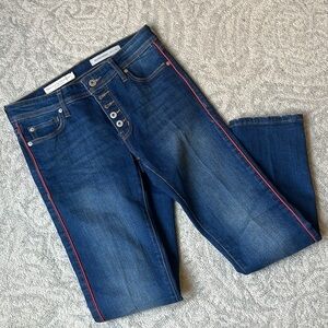 Anthropologie Pilcro Relaxed Straight Leg Jeans 25